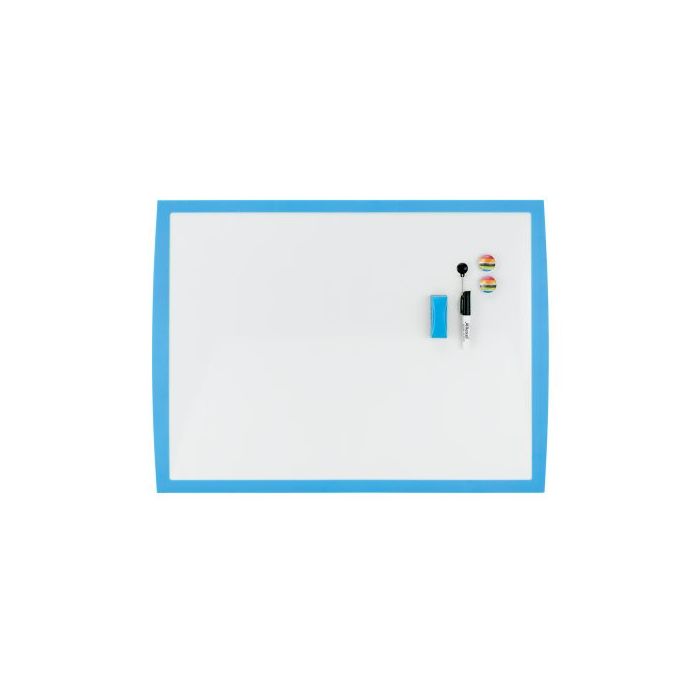 Pizarra magnética Nobo Azul 58,5 x 43 cm Blanco
