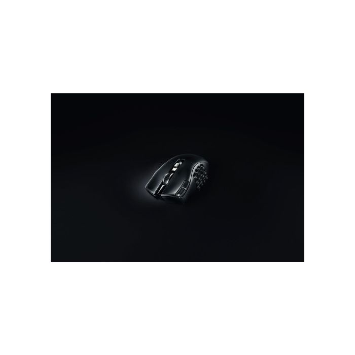 Razer Naga V2 HyperSpeed ratón mano derecha RF Wireless + Bluetooth Óptico 30000 DPI 1