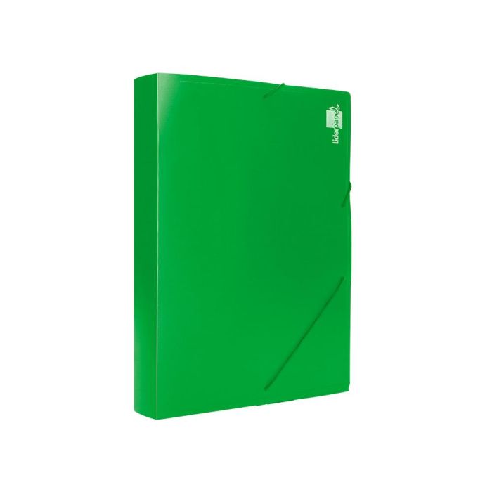 Carpeta Liderpapel Portadocumentos 36903 Polipropileno Dina4 Verde Lomo 50 mm 3