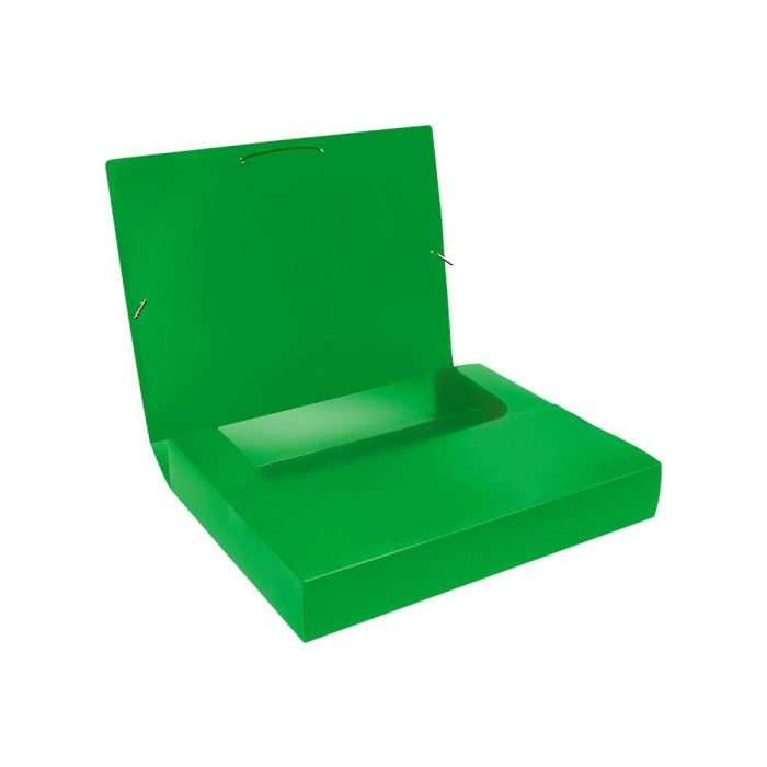 Carpeta Liderpapel Portadocumentos 36903 Polipropileno Dina4 Verde Lomo 50 mm 5