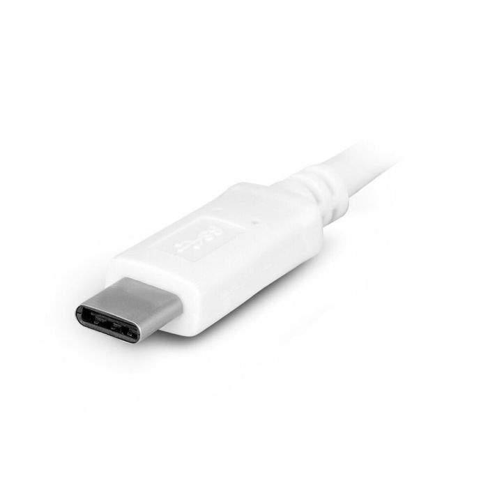 Cable USB C Urban Factory TCE01UF              Blanco 2