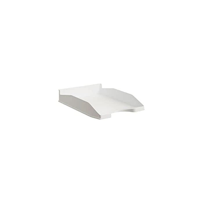 Archivo 2000 bandeja ecogreen apilable 3 posiciones 345x255x60mm reciclado blanco pastel