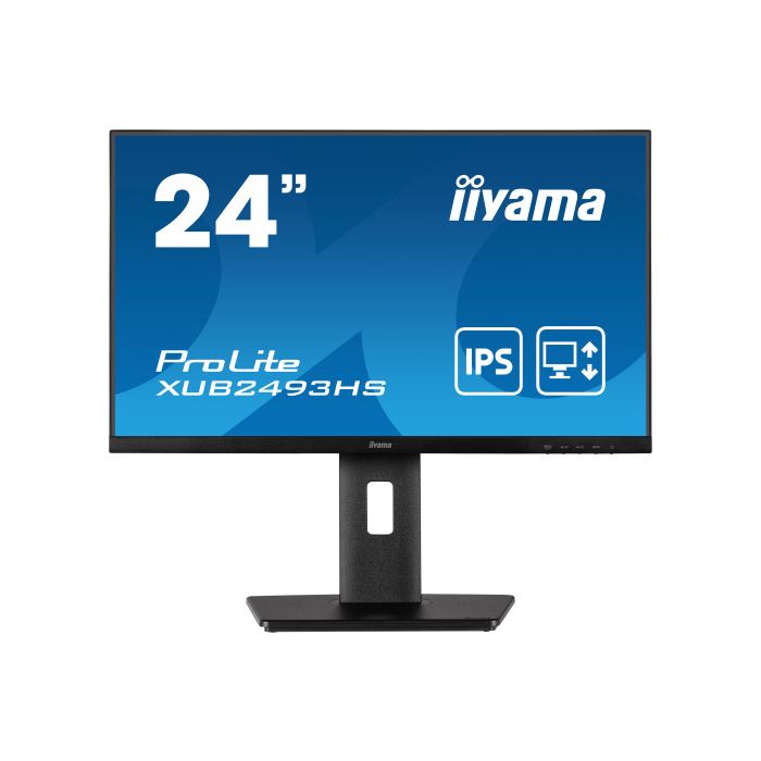 iiyama ProLite XUB2493HS-B5 LED display 60,5 cm (23.8") 1920 x 1080 Pixeles Full HD Negro