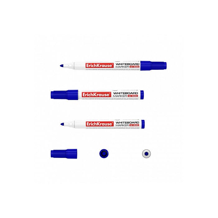 Blister 4 Marcadores de Pizarra W-500, Colores: Negro, Azul, Rojo, Verde ERICH KRAUSE 12849 2