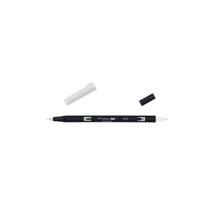 Rotulador Doble Punta Pincel Dual Brush-N95 - Color Cool Grey 1. Tombow ABT-N95