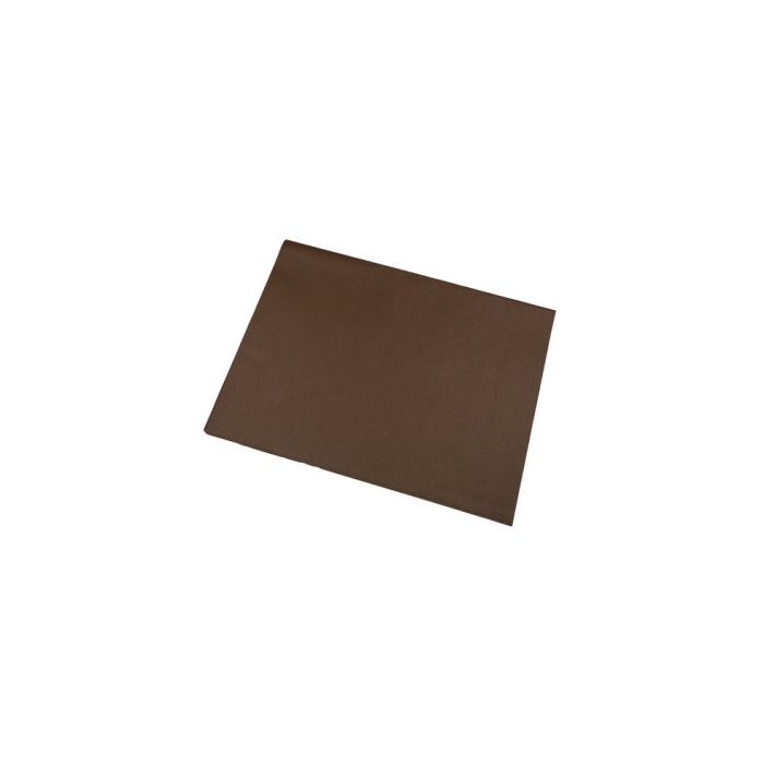 Sadipal papel de seda bolsa 26 hojas fsc 50x75cm marrón oscuro