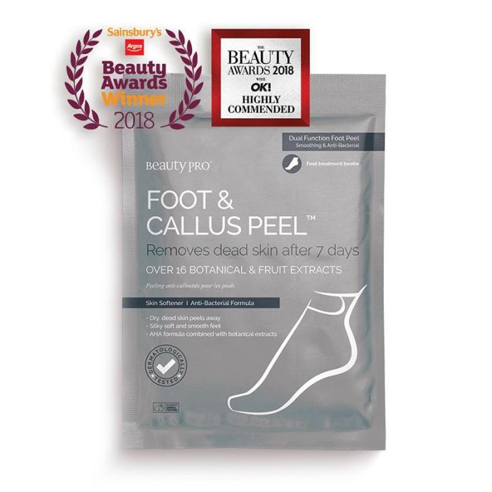 Beauty Pro Foot & Callus Peel With Over 16 Botanical And Fruit Extracts 40 gr Beauty Pro