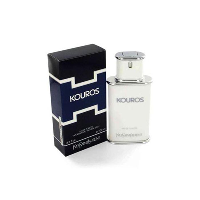 Yves Saint Laurent Kouros Eau de Toilette Vaporizador 100 ml - Perfume Masculino Aromático Helecho
