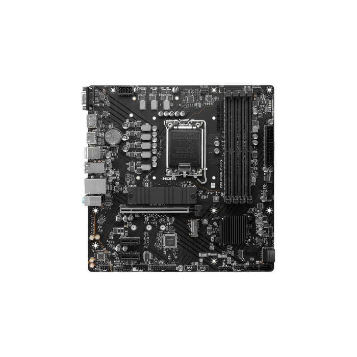 MSI PRO B760M-P DDR4 placa base Intel B760 LGA 1700 micro ATX 1