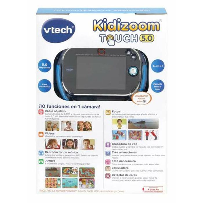 Cámara Digital Infantil Vtech Kidizoom Touch 3,5" 5 Mpx 3