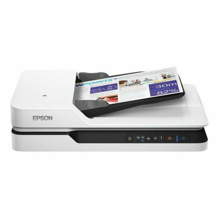 Escáner Wifi Doble Cara Epson WorkForce DS-1660W 1200 dpi LAN 3