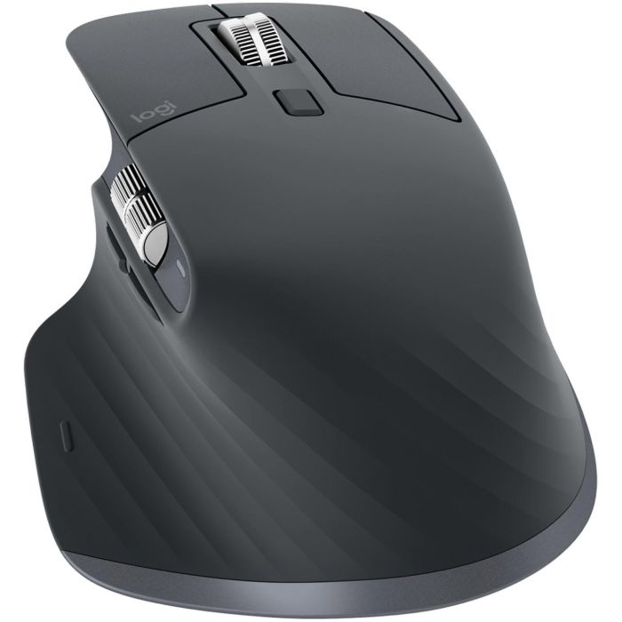 Logitech MX MASTER 3S Ratón Inalámbrico de Alto Rendimiento, 8000 DPI, Seguimiento sobre Cristal, Ergonómico, Bluetooth, Grafito 4