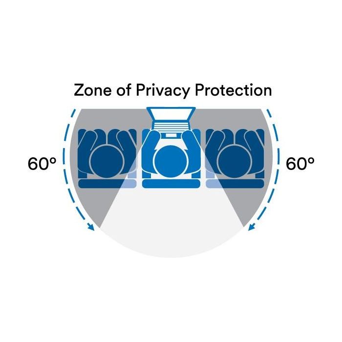 3M Bright Screen Filtro de Privacidad para Portátil 14 Pulgadas, Pantalla Completa 16:9, Negro – Protección Antiespionaje de Datos, Fácil Instalación 1