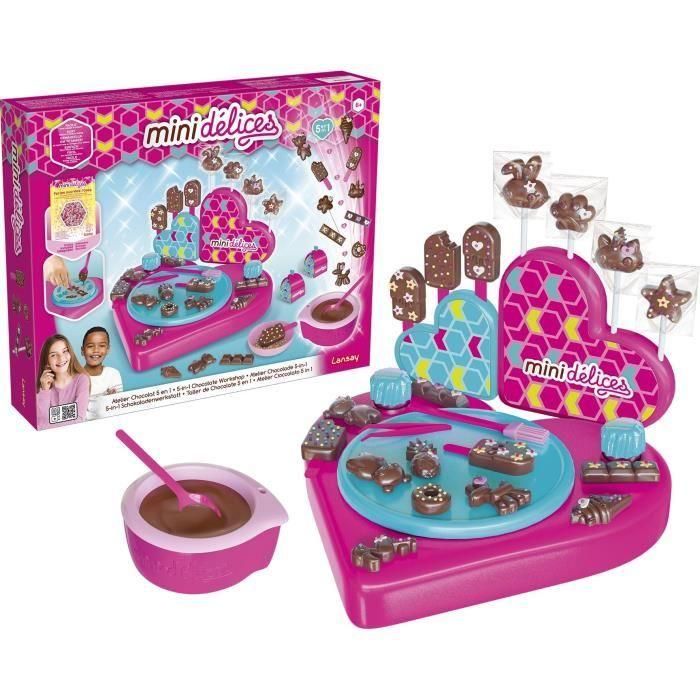 LANSAY Mini Delights Juego de cocina My Super Chocolate Workshop 5 en 1 - Niña - a partir de 6 años LANSAY Mini Delights Juego de cocina My Super Chocolate Workshop 5 en 1 - Niña - a partir de 6 años