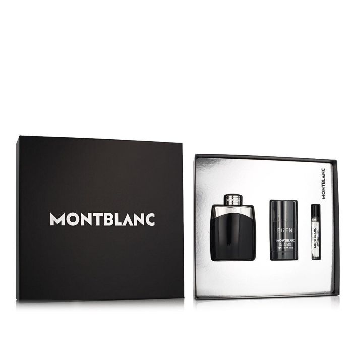 Set de Perfume Hombre Montblanc Legend EDT 3 Piezas Set de Perfume Hombre Montblanc Legend EDT 3 Piezas
