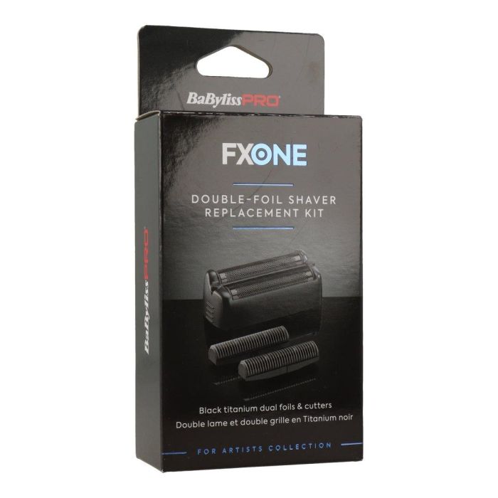 BabylissPRO FX79RF2MBE Repuesto de Lámina Doble FXONE para Afeitadora, Negro BabylissPRO FX79RF2MBE Repuesto de Lámina Doble FXONE para Afeitadora, Negro