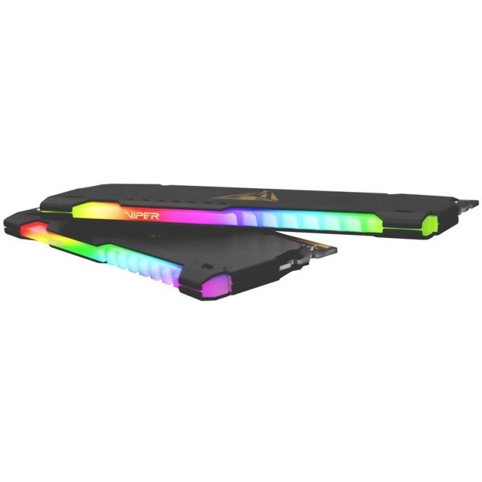Patriot PVSR432G360C0K Viper Steel RGB - Kit Dual 32GB (2x16GB) DDR4 3600MHz DIMM para PC, Intel XMP 1 Patriot PVSR432G360C0K Viper Steel RGB - Kit Dual 32GB (2x16GB) DDR4 3600MHz DIMM para PC, Intel XMP 1