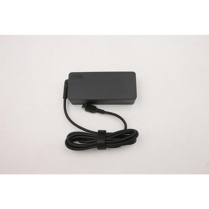 Lenovo 65W USB-C AC power adapter, designed for Lenovo laptops, ultraportable, fast charging with Smart Voltage technology. 1 Lenovo 65W USB-C AC power adapter, designed for Lenovo laptops, ultraportable, fast charging with Smart Voltage technology. 1
