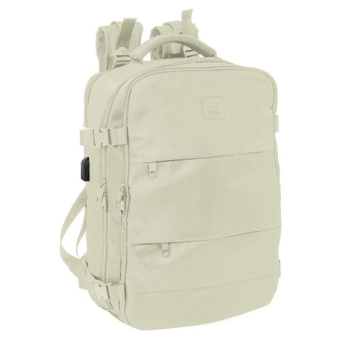 Mochila Escolar Safta Beige Beige 5 Mochila Escolar Safta Beige Beige 5