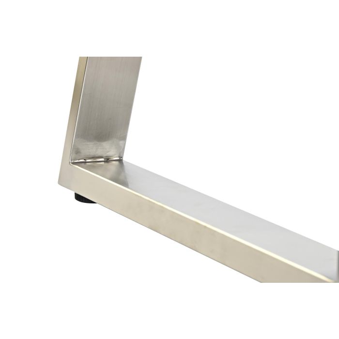 DKD Home Decor Mesa Centro Moderno Blanco Plateado Mdf Acero 120x60x44 cm 3 DKD Home Decor Mesa Centro Moderno Blanco Plateado Mdf Acero 120x60x44 cm 3