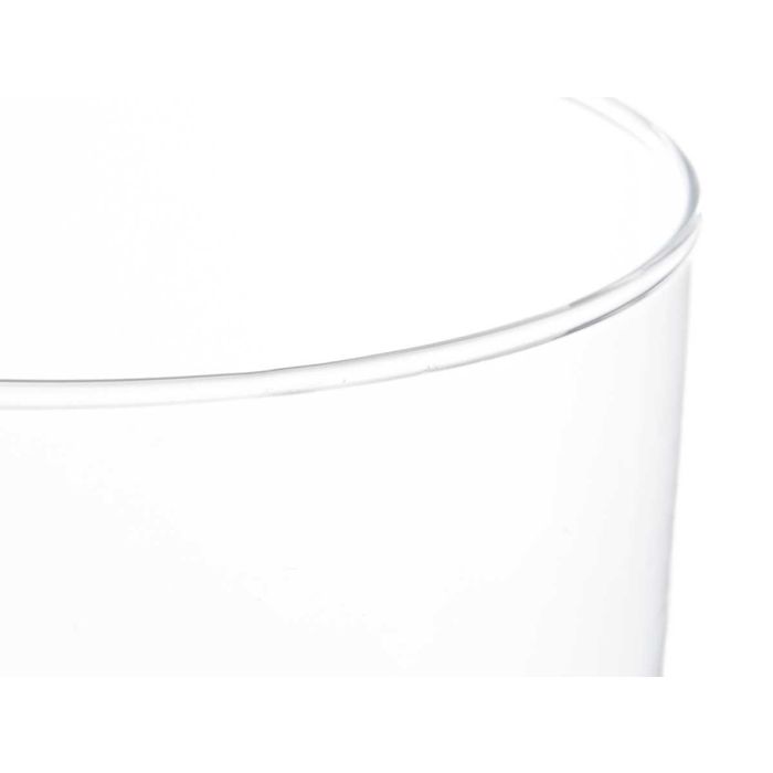 Jarrón de Cristal Ancho Pequeño Giftdecor 12.5x20.5x12.5 cm - Transparente (6 Unidades) 2 Jarrón de Cristal Ancho Pequeño Giftdecor 12.5x20.5x12.5 cm - Transparente (6 Unidades) 2