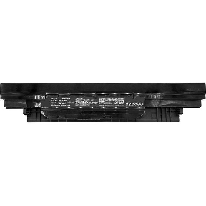 CoreParts Batería para Portátil P2520LJ, P2520SA, PU551LA, ZX50JX4200 34.56Wh Li-ion 14.4V 2400mAh Negra 2