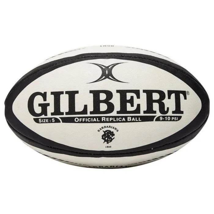 Gilbert Bola de Rugby de Réplica Bárbaros Tamaño 5 - 41025505 2