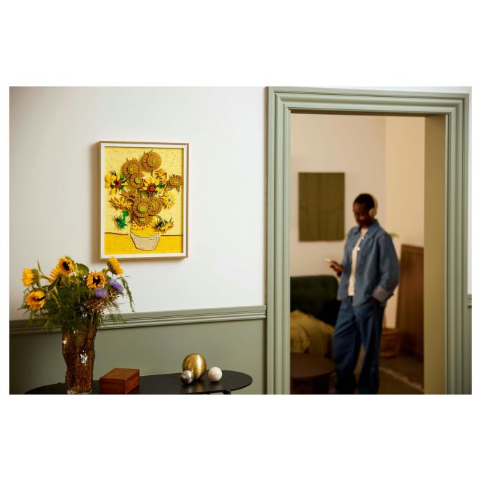 Lego 31215 Vincent van Gogh Girasoles - Arte mural, Construcción para adultos 27