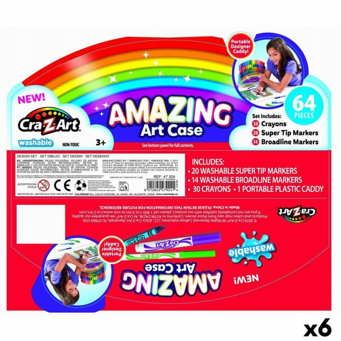 Set de Dibujo Cra-Z-Art (6 Unidades) 7 Set de Dibujo Cra-Z-Art (6 Unidades) 7