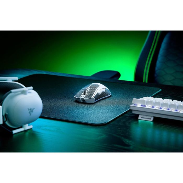 Razer DeathAdder V3 Pro Ratón Gaming Óptico Inalámbrico USB-C 30000 DPI Ergonómico Blanco 1