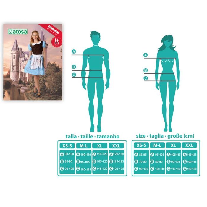 Disfraz Chica De Cuento Cenicienta Adulto XL 3 Disfraz Chica De Cuento Cenicienta Adulto XL 3