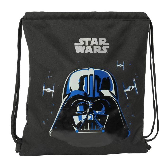 Bolsa Mochila con Cuerdas Star Wars Rebellion Negro 35 x 40 x 1 cm