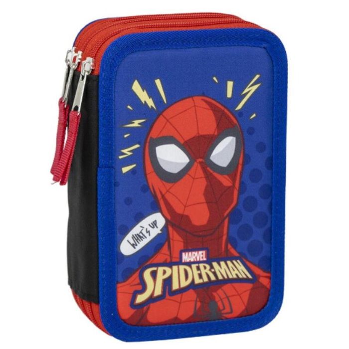 Plumier con accesorios giotto spiderman 12.5 x 6.5 x 19.5 cm 1 Plumier con accesorios giotto spiderman 12.5 x 6.5 x 19.5 cm 1