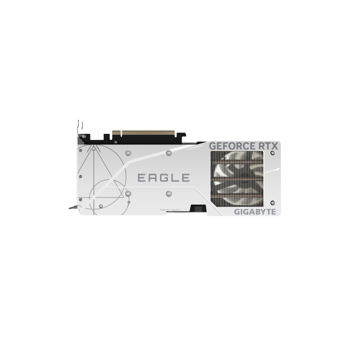 Gigabyte GeForce RTX 4060 Ti EAGLE OC ICE 8G NVIDIA 8 GB GDDR6 6