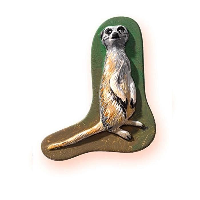 SES Creative Kit de Moldear y Pintar Animales de Yeso | Manualidades Infantiles para Crear y Decorar 11 Figuras de Zoo como Elefantes, Cebras y Tigres 2