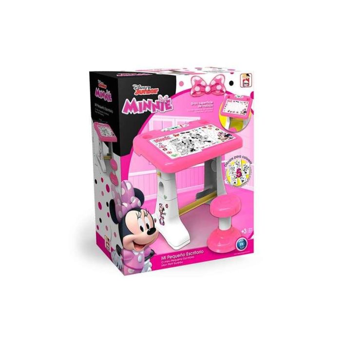 Pupitre Minnie 47X57X57 Cm Con Taburete Incluye 5 Laminas 8