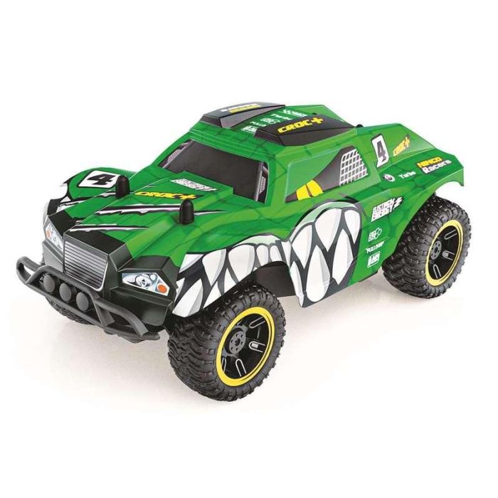 Coche radio control Croc escala 1:18 2,4 Ghz con suspensión en las 4 ruedas 26,5x16x11 cm 3