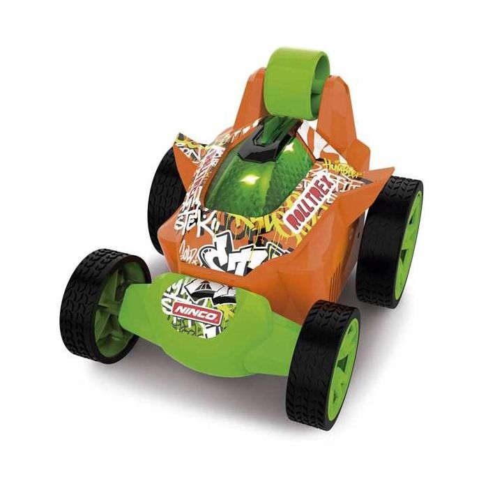 Coche radio control Rolltrex Orange acrobatico 360º con luces 2.4 Ghz 13x11x10 cm 3