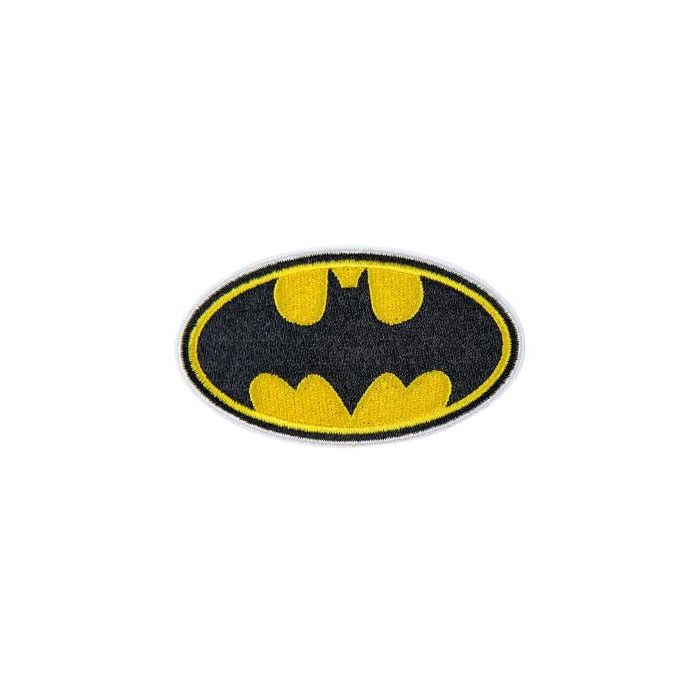 Parche Batman Negro 8,5 x 4,9 cm Amarillo 1