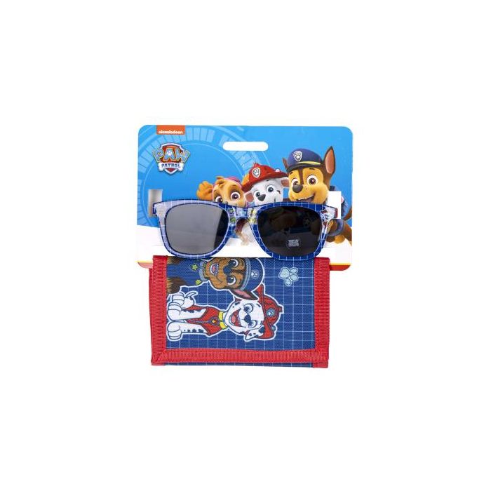 Gafas de sol y cartera The Paw Patrol 15 x 18 x 2 cm Infantil