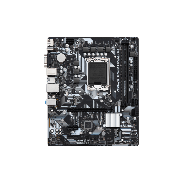 Asrock B760M-HDV/M.2 D4 Intel B760 LGA 1700 micro ATX 1