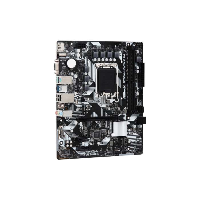 Asrock B760M-HDV/M.2 D4 Intel B760 LGA 1700 micro ATX 4
