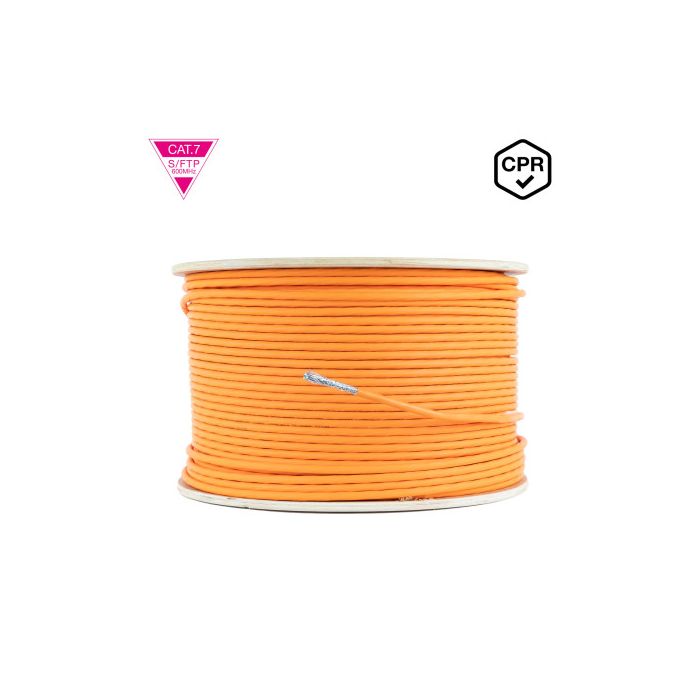 Nanocable Cable de Red CAT.7 LSZH SFTP PIMF AWG23, Naranja, 305m 2