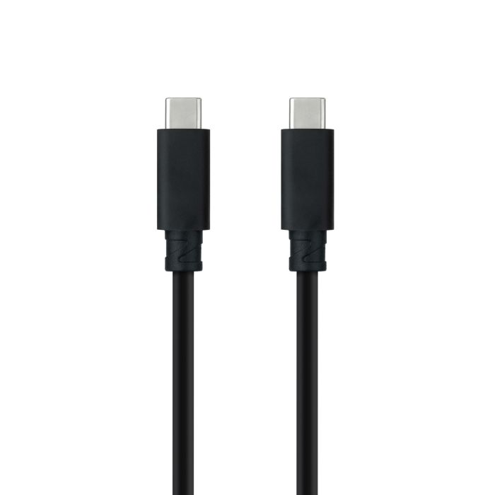 Cable USB-C NANOCABLE 10.01.4101-L150 Negro 1,5 m 1