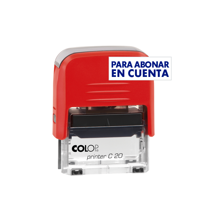 Sello de Entinaje Printer Formula para Abonar En Cuenta Colop 141686