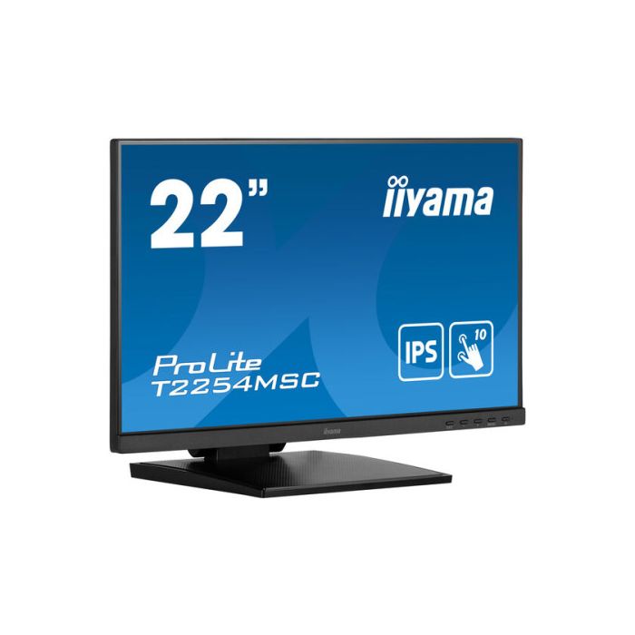 iiyama ProLite T2254MSC-B1AG pantalla para PC 54,6 cm (21.5") 1920 x 1080 Pixeles Full HD LED Pantalla táctil Negro