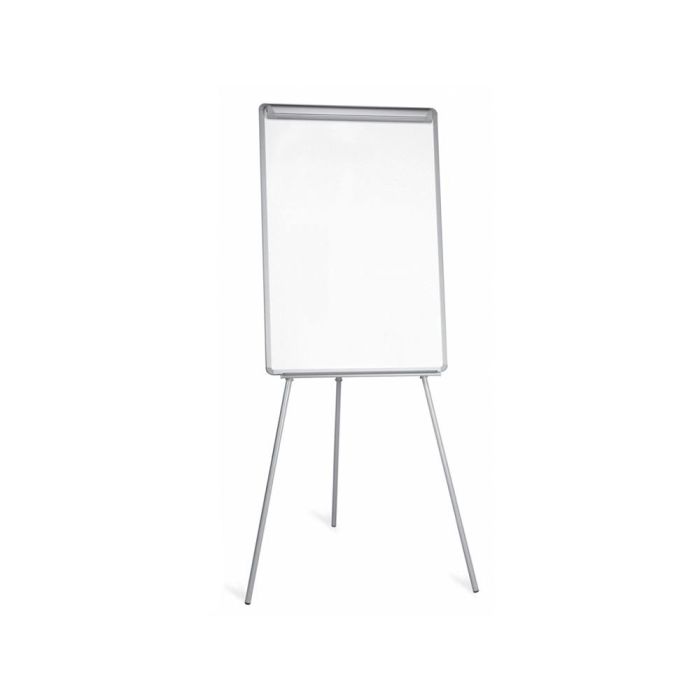 Pizarra Blanca Q-Connect Con Tripode Regulable 90x70X195 cm Y Brazos Extensibles Para Conferencias Superficie Lacada 1