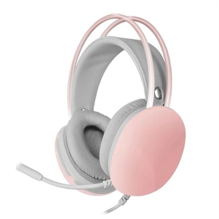 Auriculares con Micrófono Mars Gaming MH-GLOW Rosa RGB