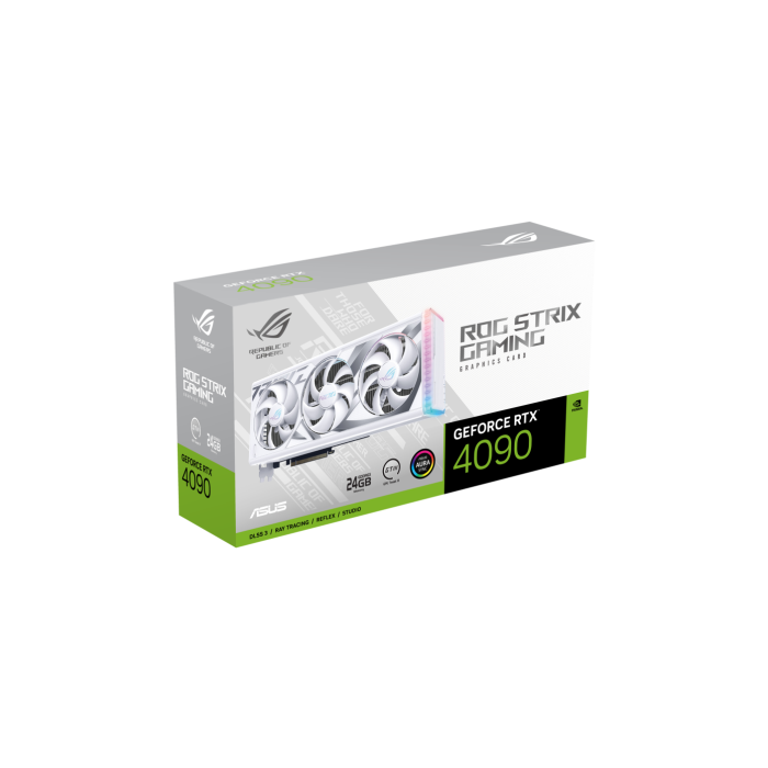 ASUS ROG -STRIX-RTX4090-24G-WHITE NVIDIA GeForce RTX 4090 24 GB GDDR6X 17