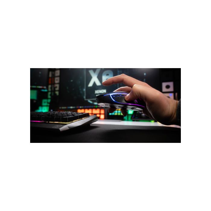 THE G-LAB KULT XENON RATON GAMING INALAMBRICO RECARGABLE 7200 DPIs RGB 6 BOTONES COMPATIBLE CON PC/PS4/PS5/XBOX ONE 1